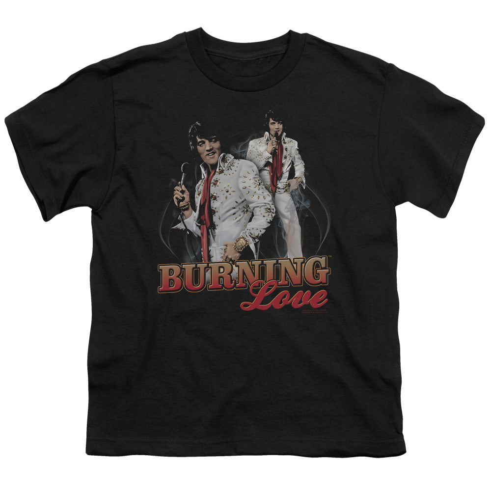 Elvis Presley Burning Love Licensed Kid's T-Shirt (Ages 4-7) XS-XL