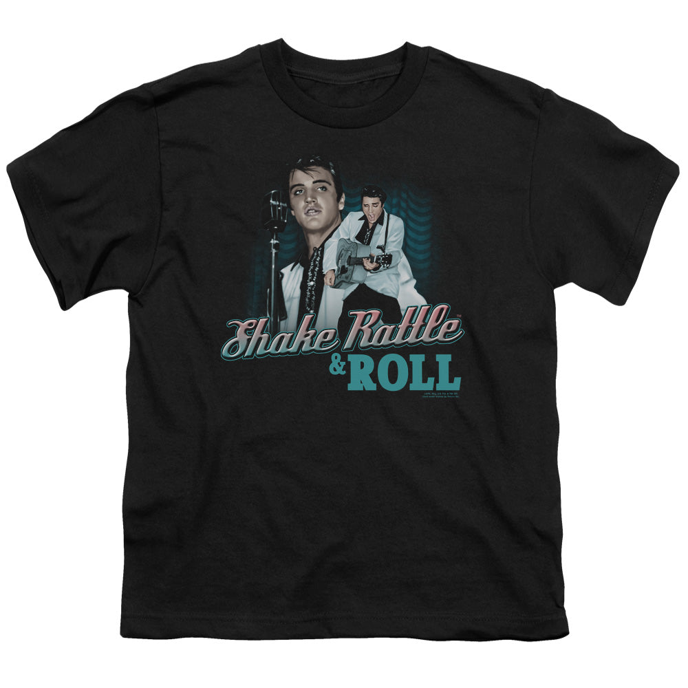 Elvis Presley Shake Rattle & Roll Licensed Kid's T-Shirt (Ages 4-7) XS-XL