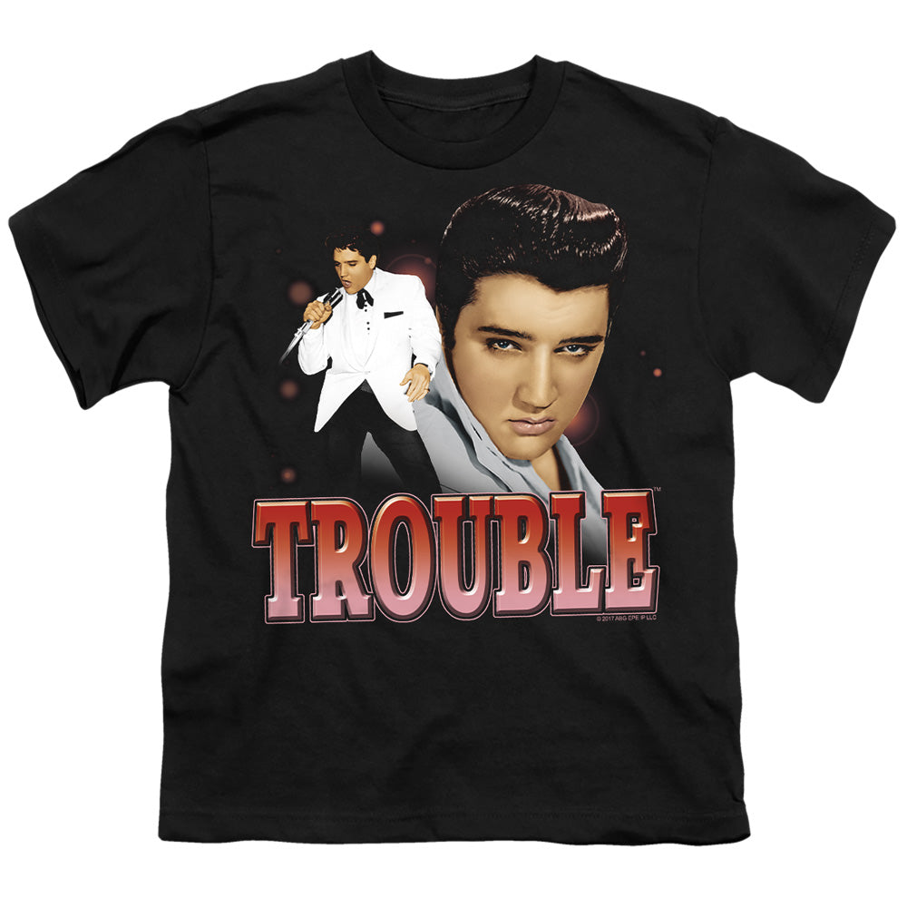 Elvis Presley Trouble Licensed Kid's T-Shirt (Ages 4-7) XS-XL