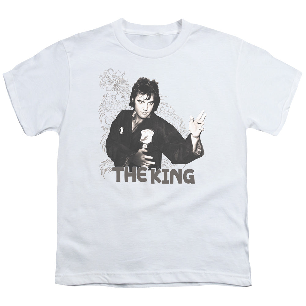 Elvis Presley Fighting King Licensed Kid's T-Shirt (Ages 4-7) XS-XL