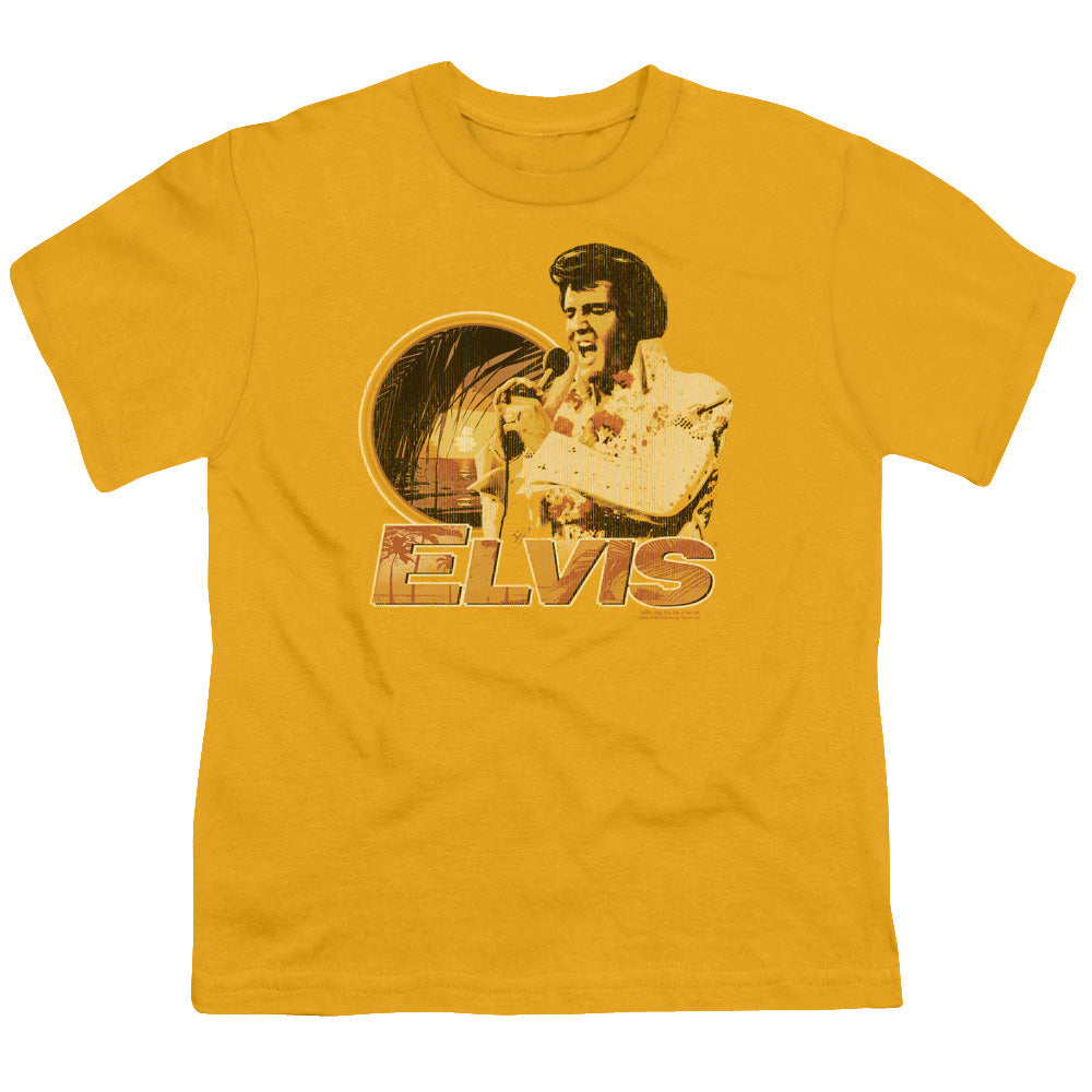Elvis Presley Singing Hawaii Style Licensed Kid's T-Shirt (Ages 4-7) XS-XL
