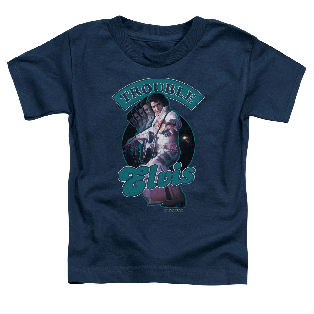 Elvis Presley Total Trouble Licensed Toddler T-Shirt LG