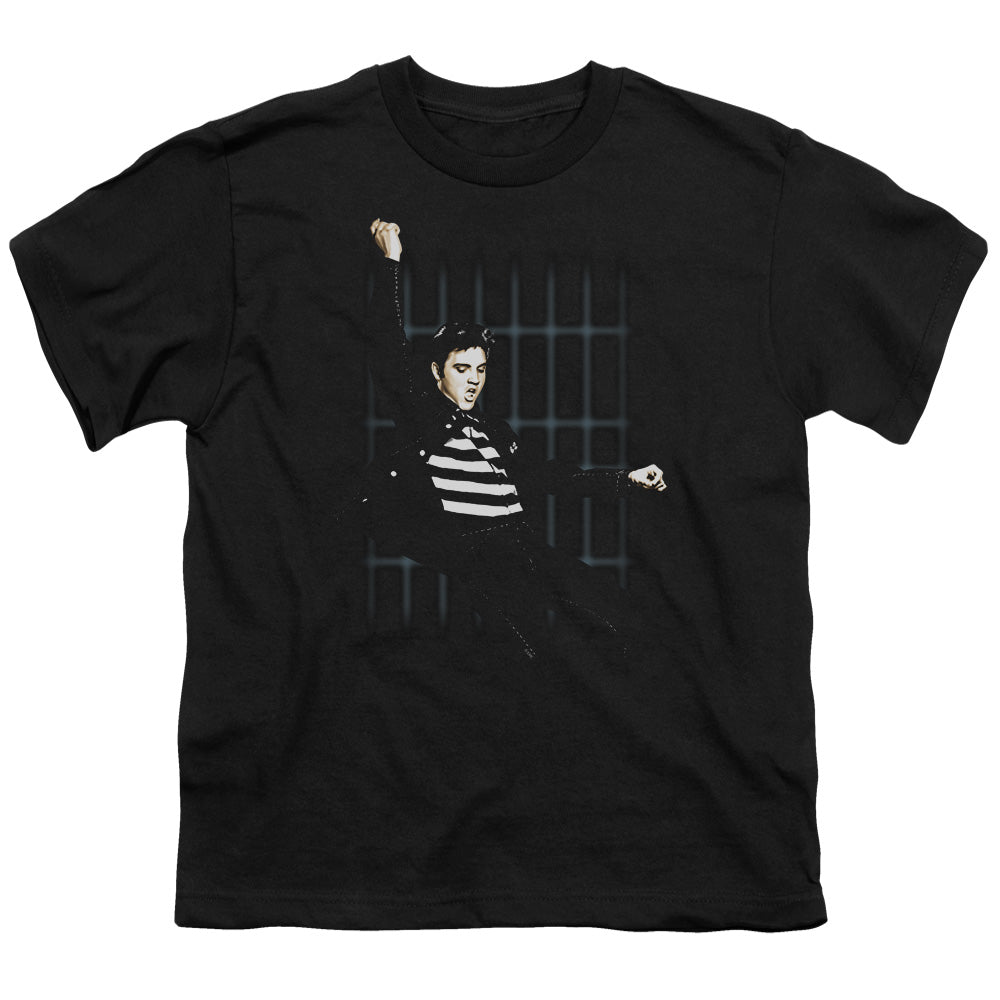 Elvis Presley Blue Bars Licensed Kid's T-Shirt (Ages 4-7) SM-XL