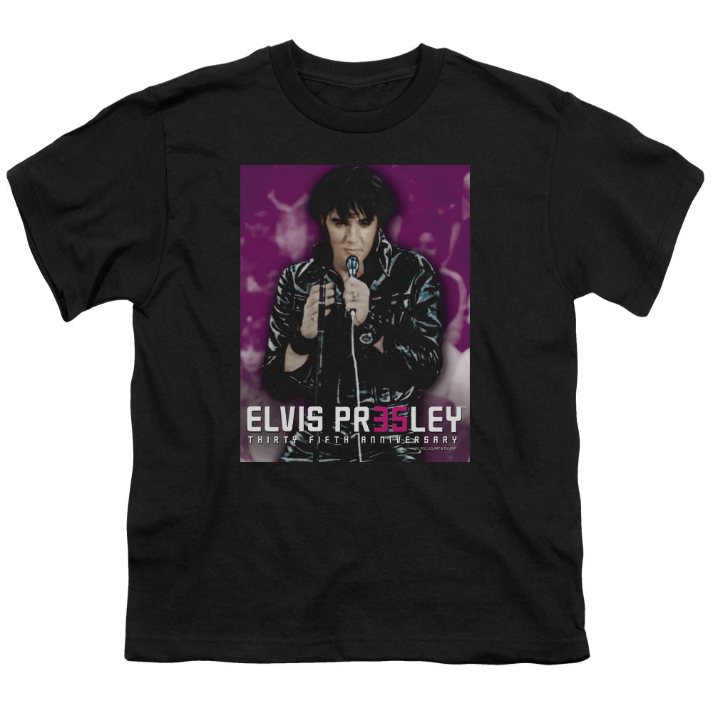 Elvis Presley 35 Leather Licensed Kid's T-Shirt (Ages 4-7) SM-MD