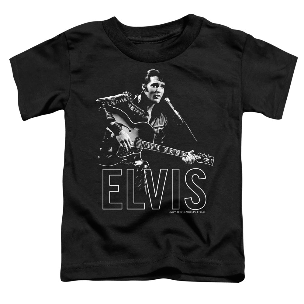 Elvis Presley Guitar In Hand Licensed Toddler T-Shirt LG