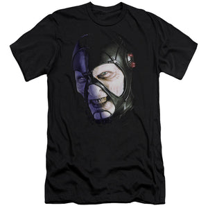 AN OFFCIALLY LICENSED FARSCAPE KEEP SMILING MEN'S PREMIUM SLIM FIT T-SHIRT BLACK