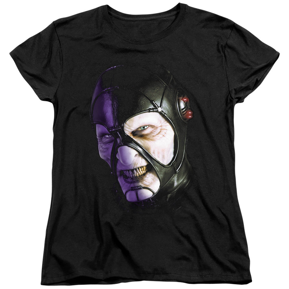 AN OFFCIALLY LICENSED FARSCAPE KEEP SMILING WOMEN'S REGULAR FIT T-SHIRT BLACK
