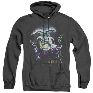 AN OFFCIALLY LICENSED FARSCAPE RYGEL SMOKING GUNS ADULT UNISEX HEATHER PULLOVER HOODIE BLACK