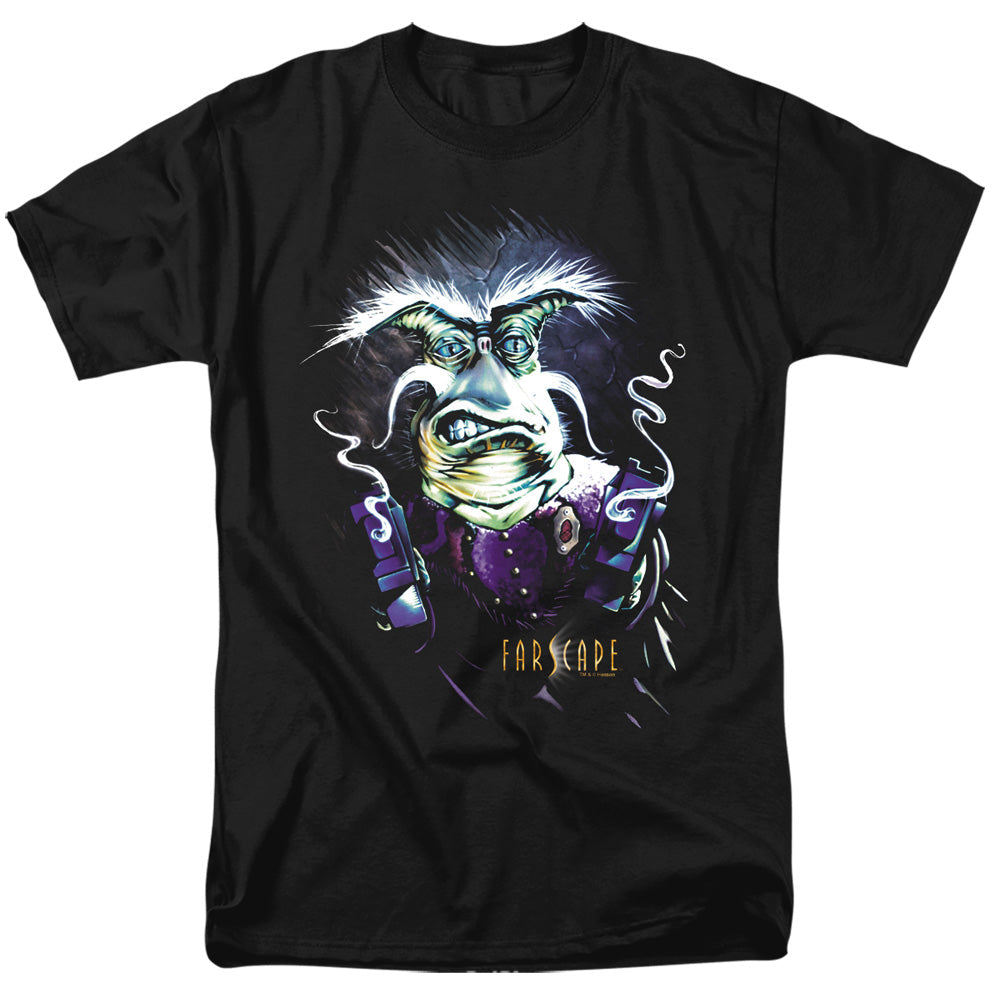 Farscape Rygel Smoking Guns Licensed Adult Unisex T-Shirt Regular Fit Tee SM-3X