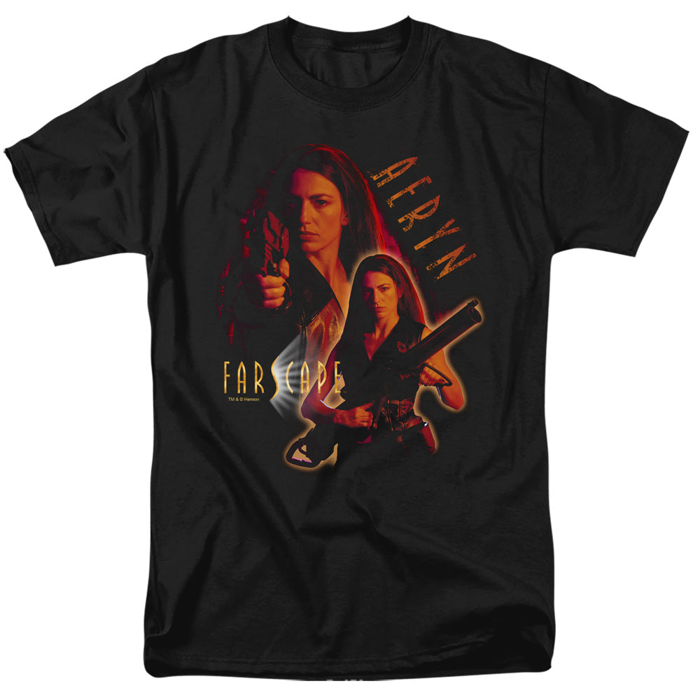 Farscape Aeryn Licensed Adult Unisex T-Shirt Regular Fit Tee SM-3X