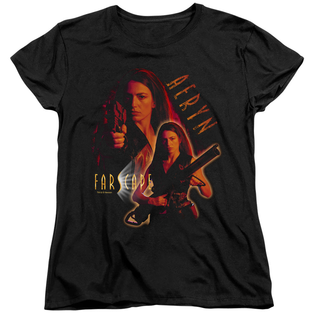 Farscape Aeryn Licensed Women's T-Shirt Regular Fit SM-LG