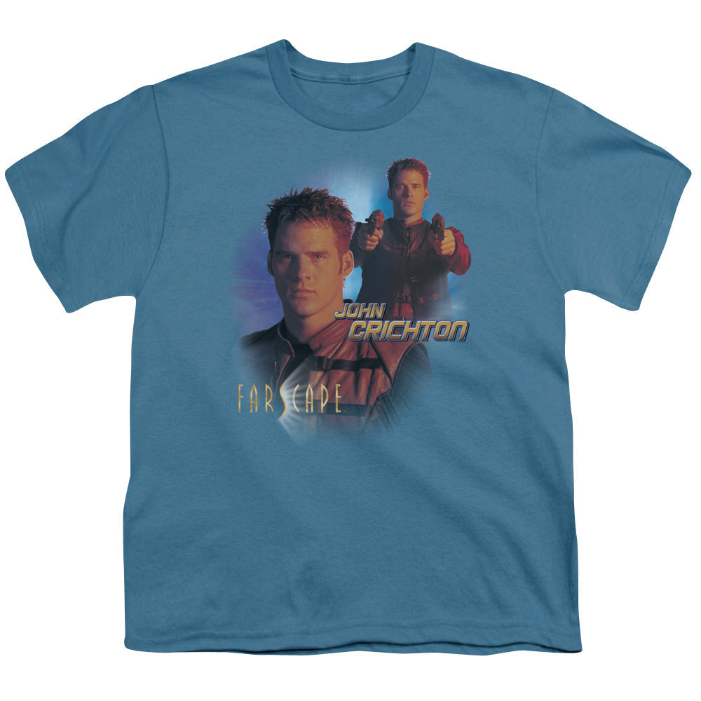 Farscape John Crichton Licensed Kid's T-Shirt (Ages 4-7) XL