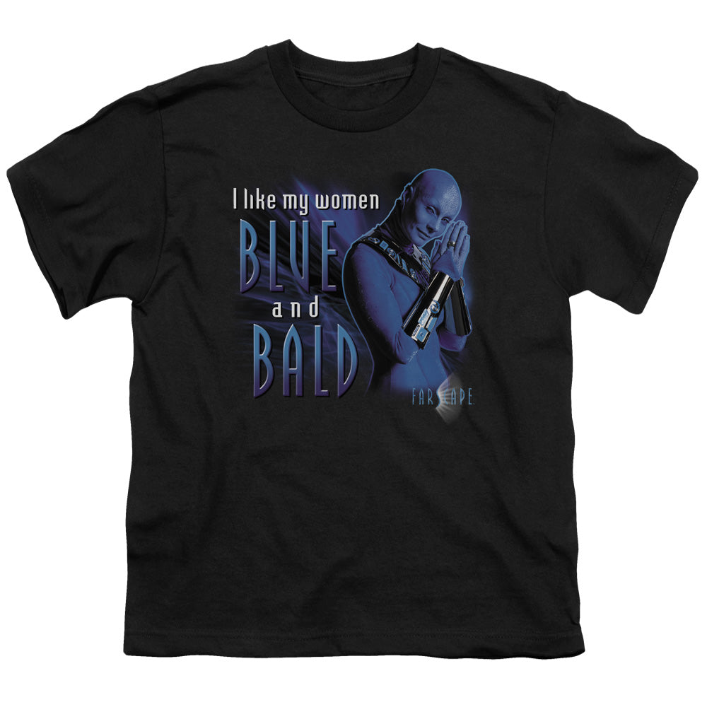 Farscape Blue And Bald Licensed Kid's T-Shirt (Ages 4-7) SM-XL
