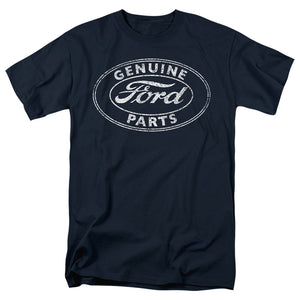 AN OFFCIALLY LICENSED FORD GENUINE PARTS MEN'S REGULAR FIT T-SHIRT NAVY