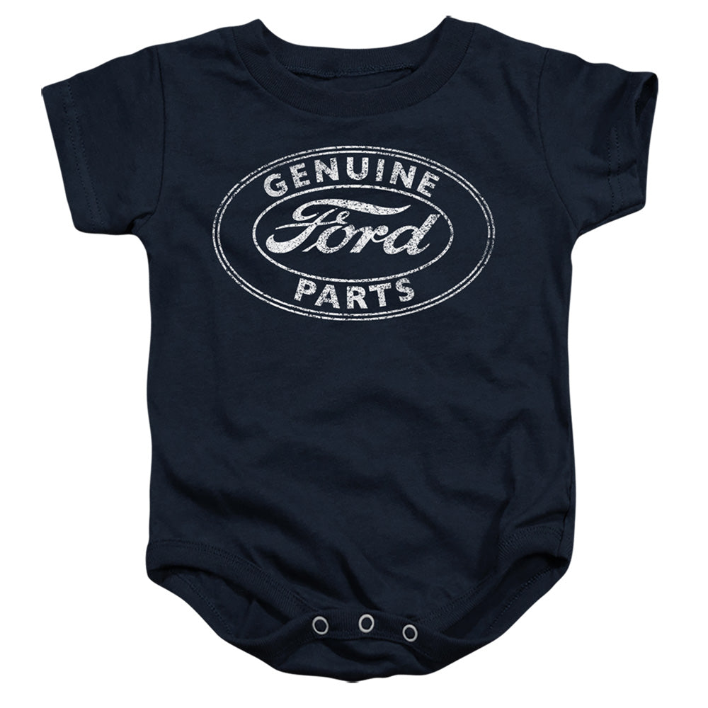 AN OFFCIALLY LICENSED FORD GENUINE PARTS BABY BODYSUIT NAVY