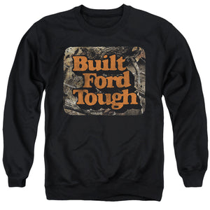 AN OFFCIALLY LICENSED FORD BFT CAMO ADULT UNISEX CREWNECK SWEATSHIRT BLACK