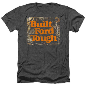 AN OFFCIALLY LICENSED FORD BFT CAMO MEN'S HEATHER T-SHIRT CHARCOAL