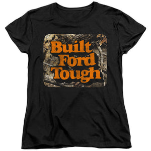 AN OFFCIALLY LICENSED FORD BFT CAMO WOMEN'S REGULAR FIT T-SHIRT BLACK