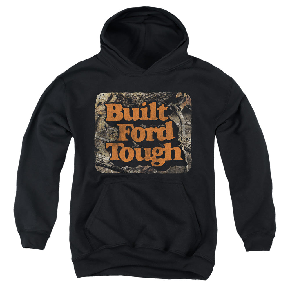 AN OFFCIALLY LICENSED FORD BFT CAMO YOUTH HOODIE BLACK
