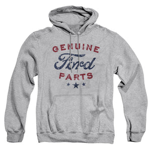 AN OFFCIALLY LICENSED FORD GENUINE PARTS ADULT UNISEX PULLOVER HOODIE ATHLETIC HEATHER