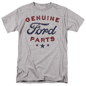 AN OFFCIALLY LICENSED FORD GENUINE PARTS MEN'S REGULAR FIT T-SHIRT ATHLETIC HEATHER