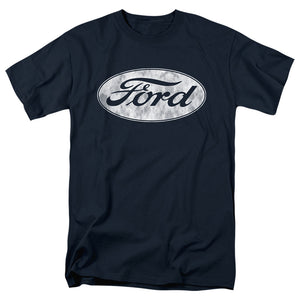 AN OFFCIALLY LICENSED FORD LOGO MEN'S REGULAR FIT T-SHIRT NAVY