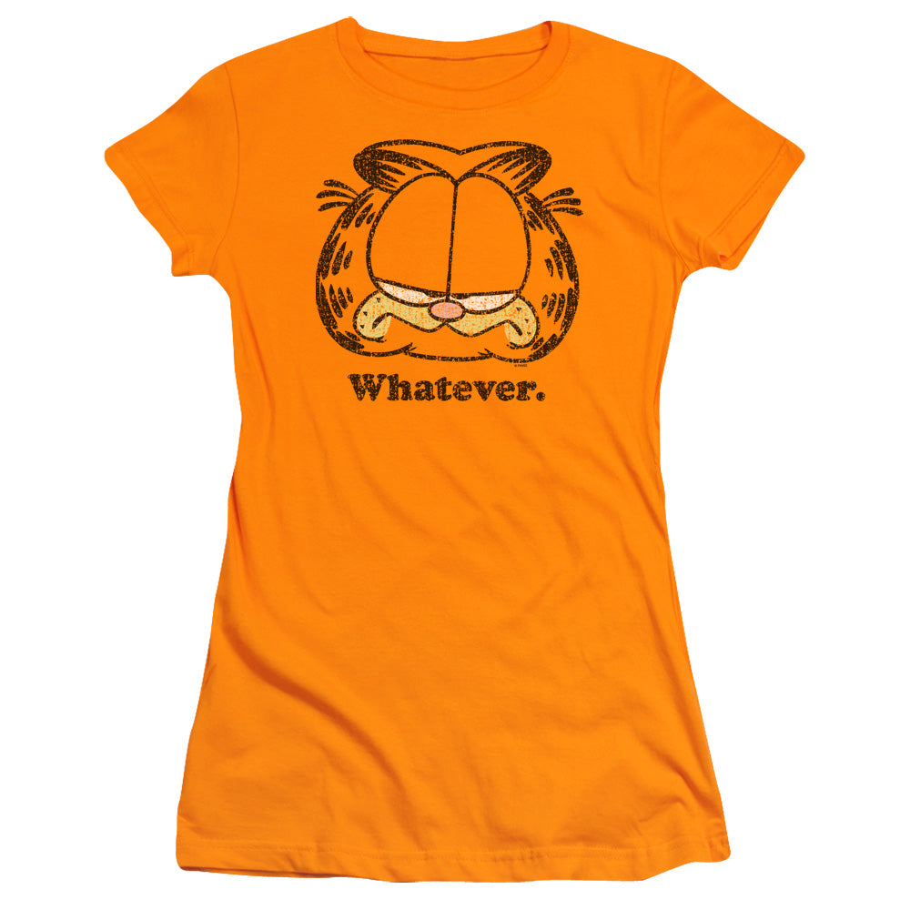 Garfield Whatever Licensed Women's T-Shirt Juniors XL
