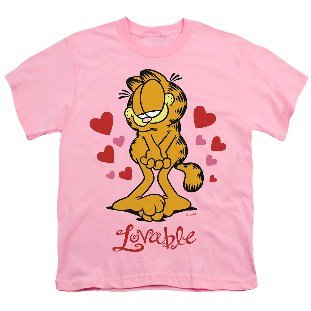 Garfield Lovable Licensed Kid's T-Shirt (Ages 4-7) XS-XL