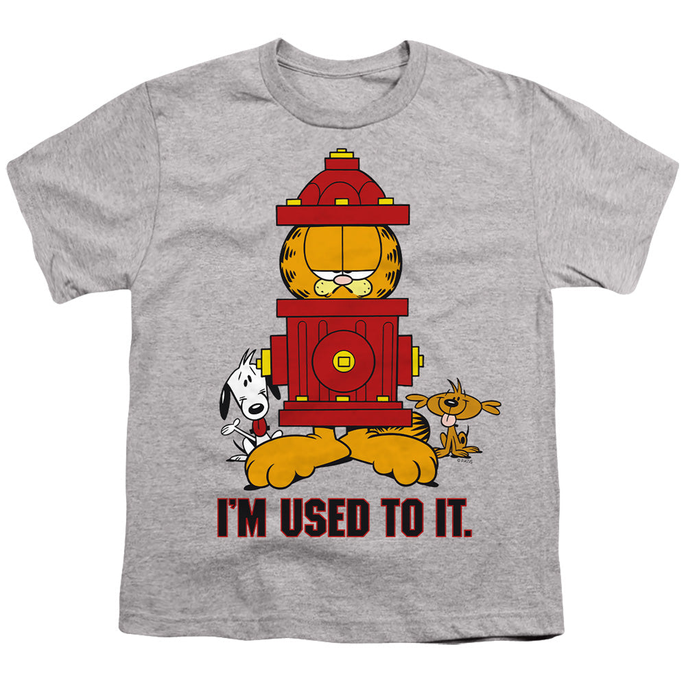 Garfield Im Used To It Licensed Kid's T-Shirt (Ages 4-7) SM-XL