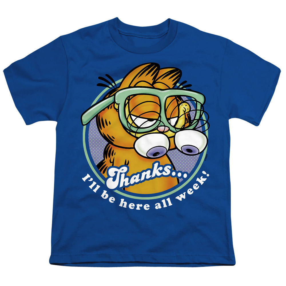 Garfield Performing Licensed Kid's T-Shirt (Ages 4-7) SM-XL