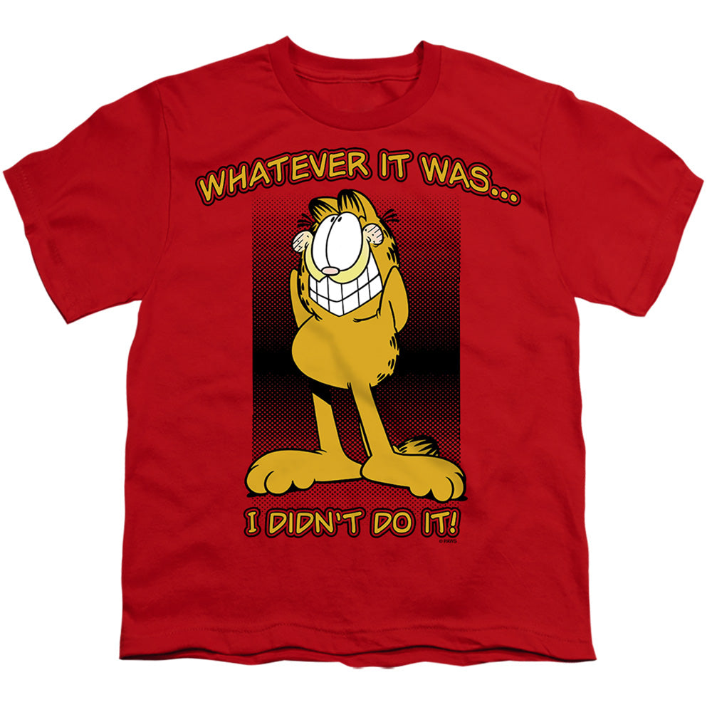 Garfield I Didnt Do It Licensed Kid's T-Shirt (Ages 4-7) SM-XL