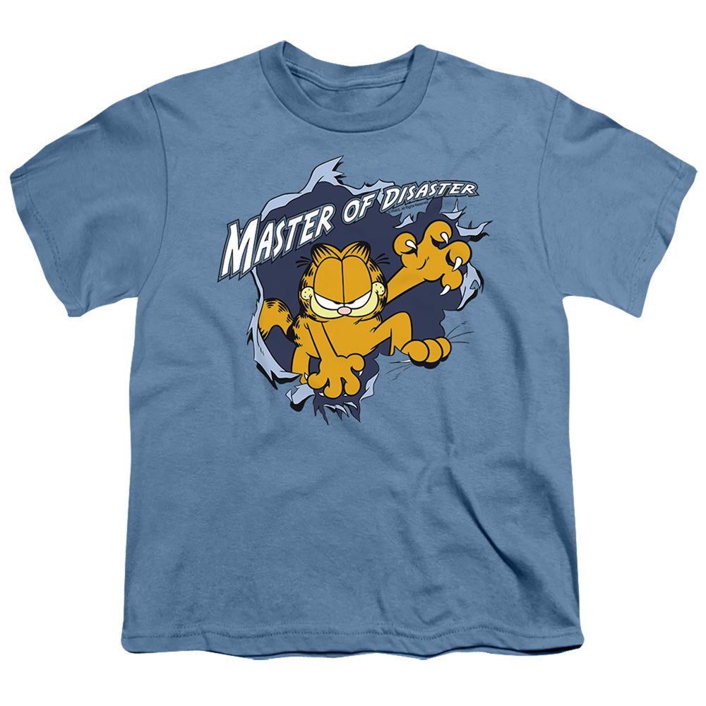 Garfield Master Of Disaster Licensed Kid's T-Shirt (Ages 4-7) SM-XL