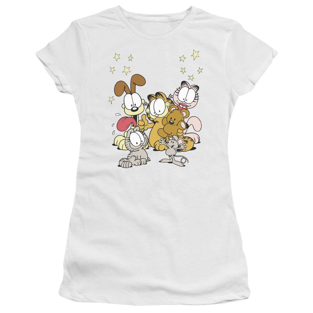 Garfield Friends Are Best Licensed Women's T-Shirt Juniors LG