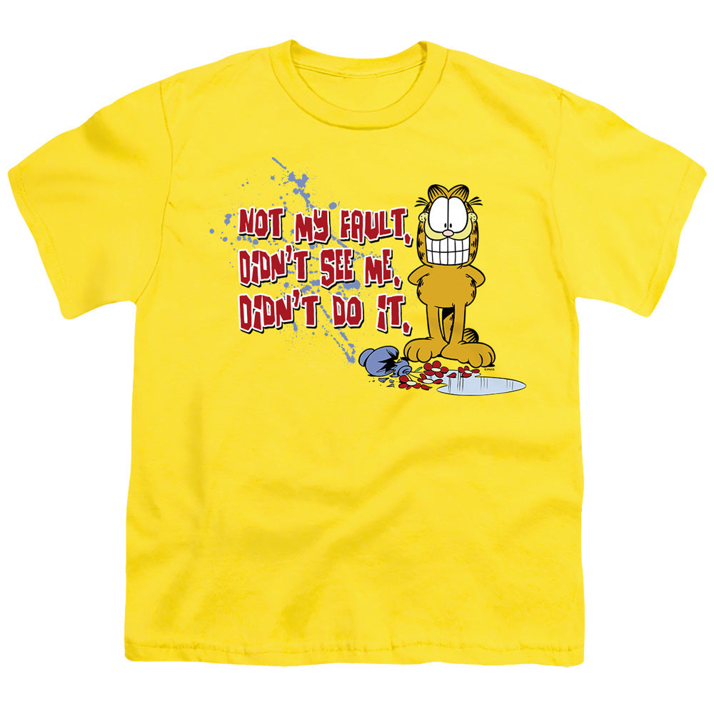 Garfield Not My Fault Licensed Kid's T-Shirt (Ages 4-7) SM-XL