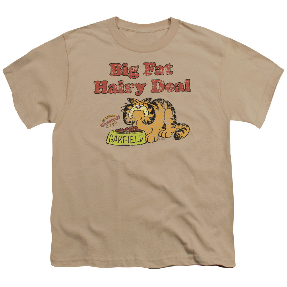Garfield Big Fat Hairy Deal Licensed Kid's T-Shirt (Ages 4-7) XL