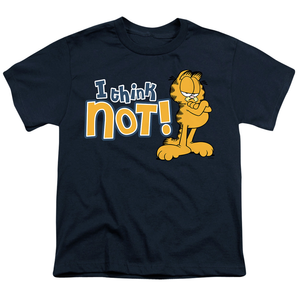 Garfield I Think Not Licensed Kid's T-Shirt (Ages 4-7) XL