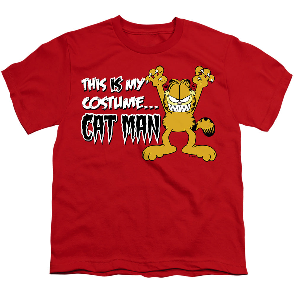 Garfield Cat Man Licensed Kid's T-Shirt (Ages 4-7) SM-XL