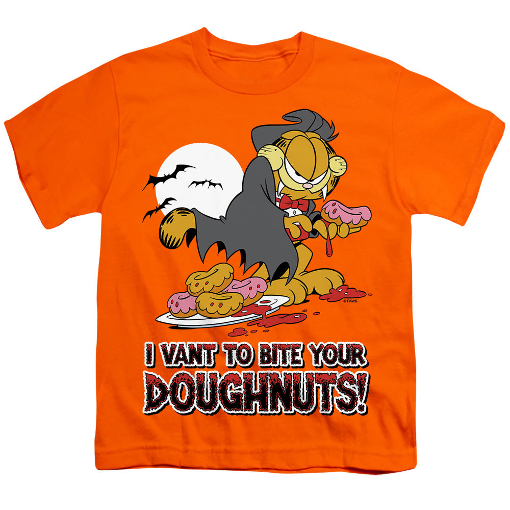 Garfield I Vant Doughnuts Licensed Kid's T-Shirt (Ages 4-7) SM-XL