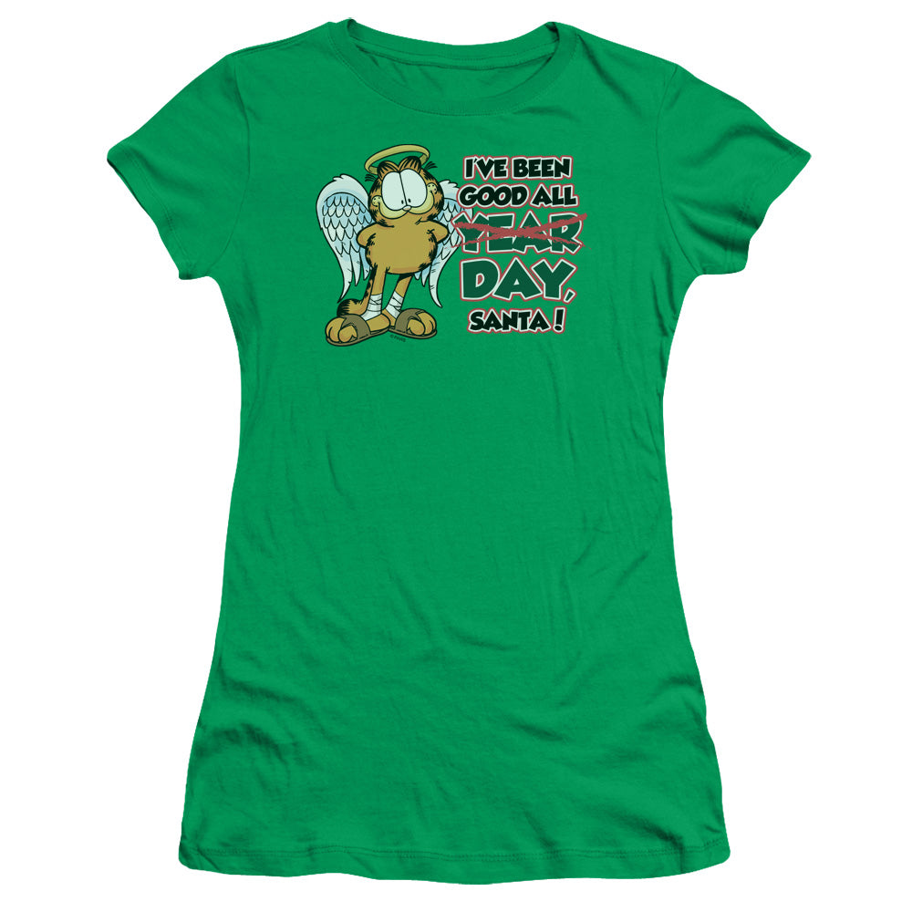 Garfield Ive Been Good Licensed Women's T-Shirt Juniors MD-LG