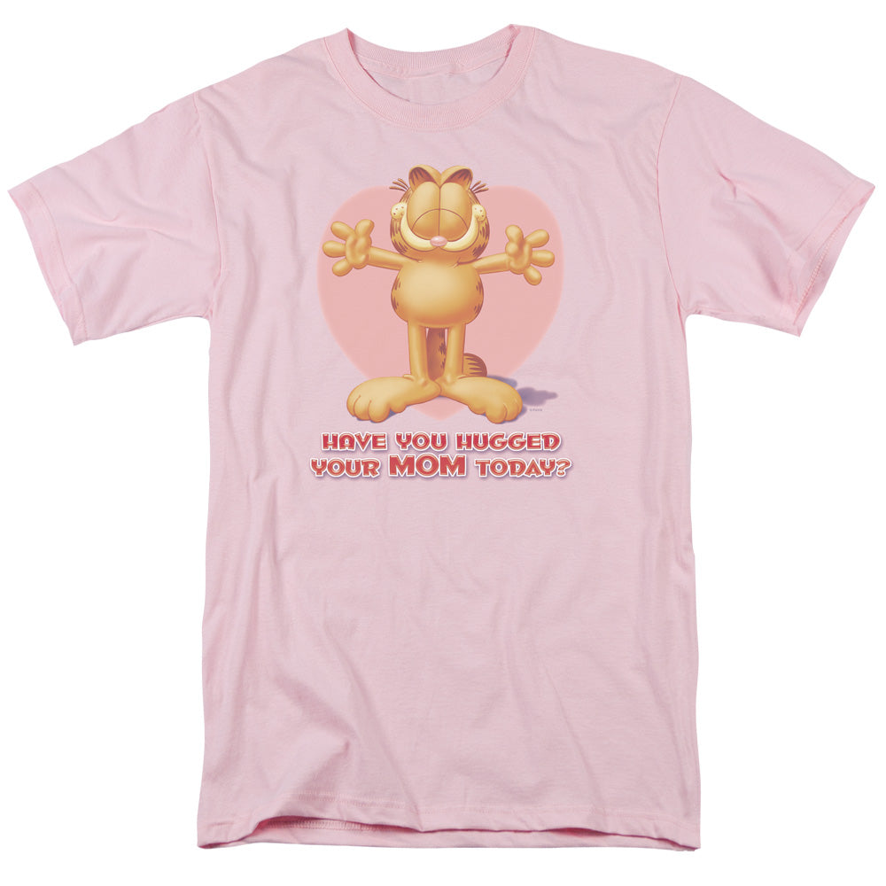AN OFFCIALLY LICENSED GARFIELD HAVE YOU MEN'S REGULAR FIT T-SHIRT PINK