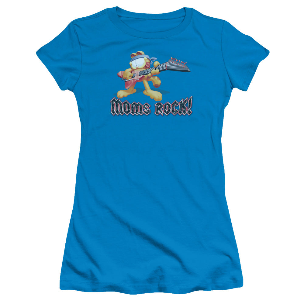 Garfield Moms Rock Licensed Women's T-Shirt Juniors SM-XL