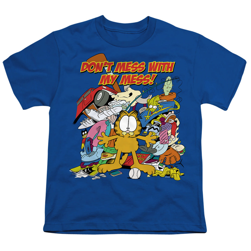 Garfield My Mess Licensed Kid's T-Shirt (Ages 4-7) SM-XL