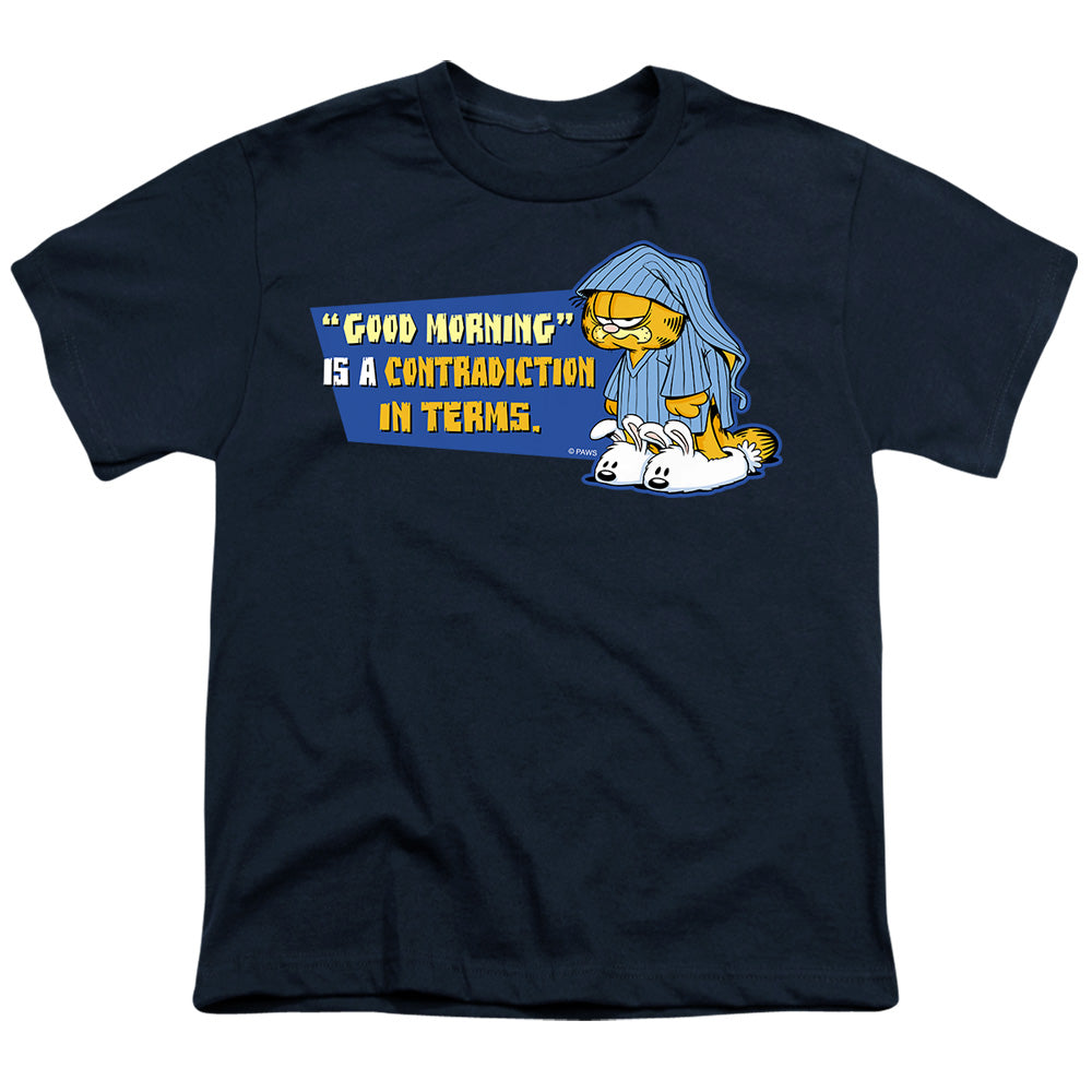 Garfield Contradicition In Terms Licensed Kid's T-Shirt (Ages 4-7) SM-XL