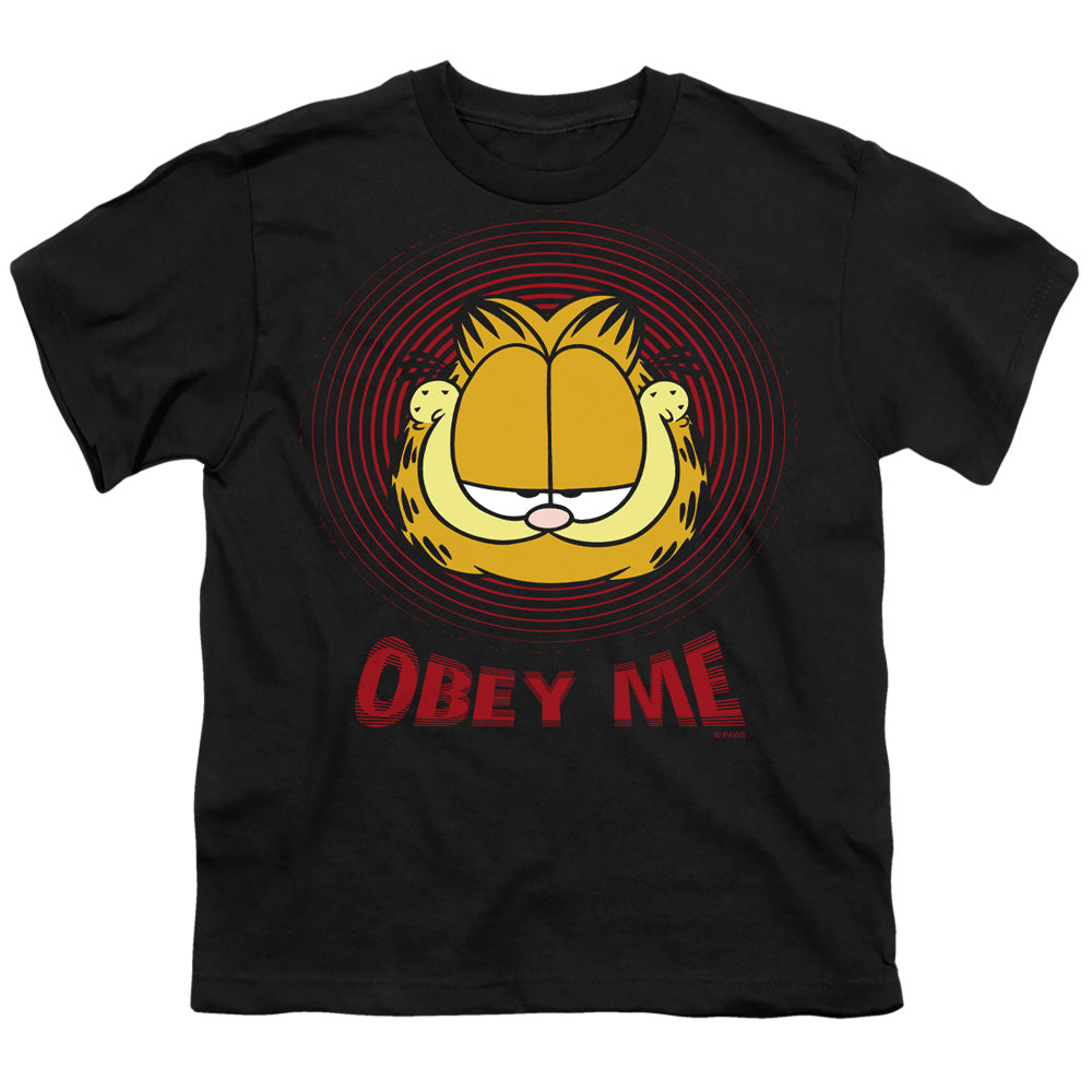 Garfield Obey Me Licensed Kid's T-Shirt (Ages 4-7) XS-XL