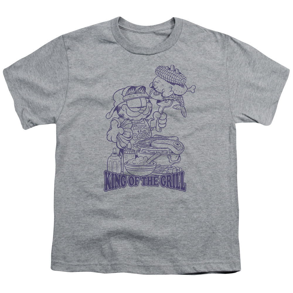 Garfield King Of The Grill Licensed Kid's T-Shirt (Ages 4-7) SM-XL