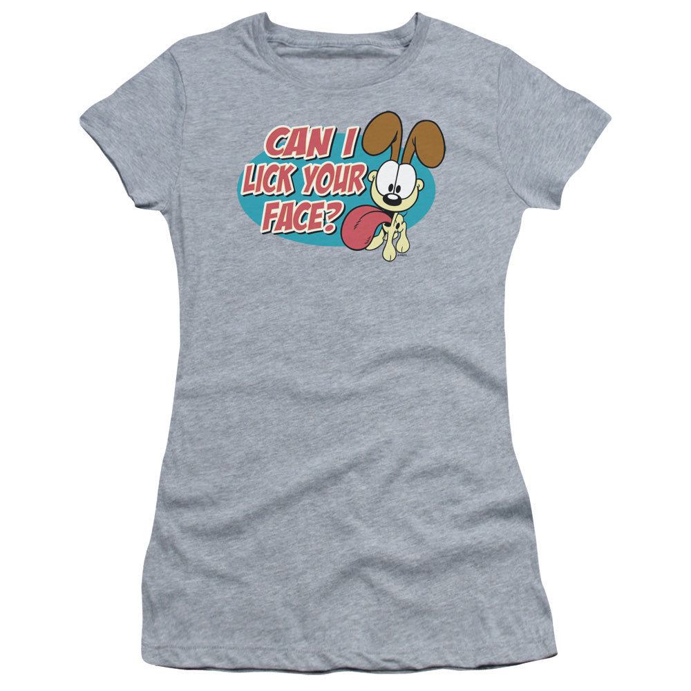 Garfield Question Licensed Women's T-Shirt Juniors SM-XL