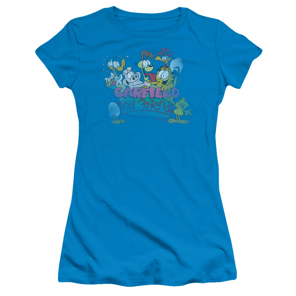 Garfield Garfield And Friends Licensed Women's T-Shirt Juniors SM-XL