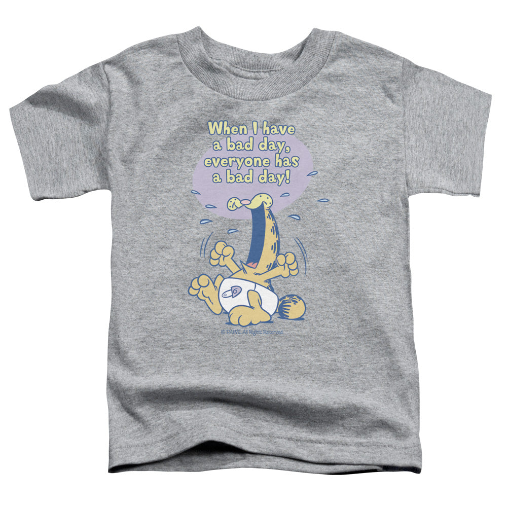 Garfield Bad Day Licensed Toddler T-Shirt SM