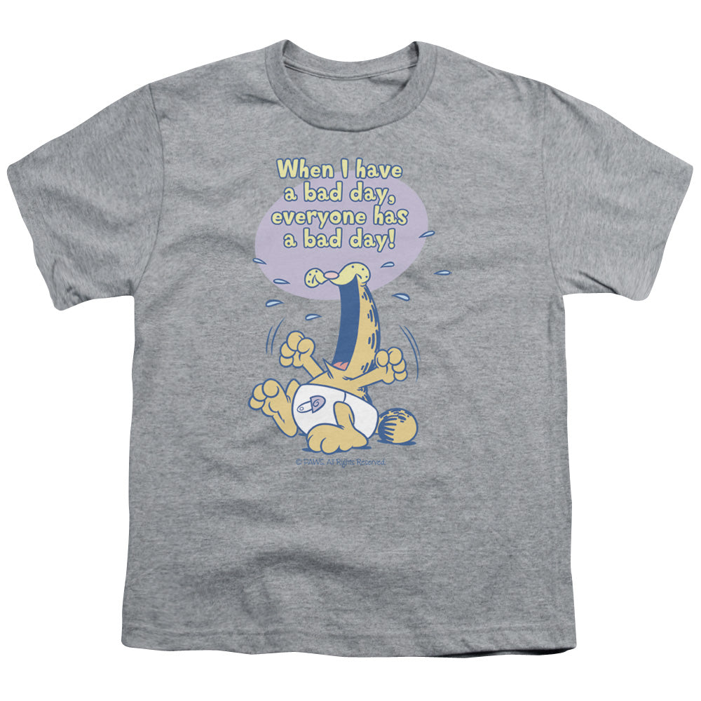 Garfield Bad Day Licensed Kid's T-Shirt (Ages 4-7) XS