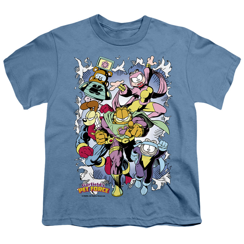 Garfield Ripped Licensed Kid's T-Shirt (Ages 4-7) XS-MD